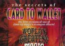 article de magie DVD The Secrets of Card To Wallet
