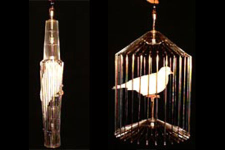 Automatic Appearing bird Cage