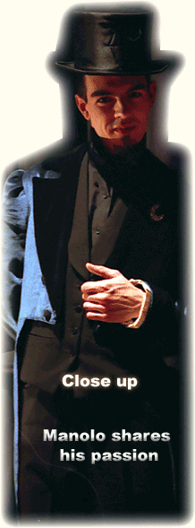 Manolo shares his passion for magic