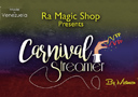 tour de magie : Carnival Streamer Halloween (Orange and Black)