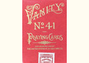 Limited Edition Late 19th Century Vanity Creature (Red) Playing Cards