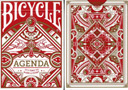 article de magie Jeu Bicycle Agenda Rouge (Basic Edition)