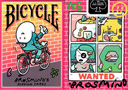 article de magie Jeu Bicycle Brosmind Four Gangs