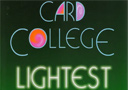 article de magie Card College Lightest