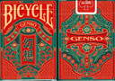 article de magie Jeu Bicycle Genso (Vert)
