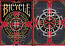 article de magie Jeu Bicycle Stronghold Crimson