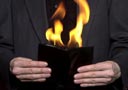 tour de magie : Card to Fire wallet