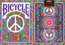 article de magie Jeu Bicycle Peace & Love