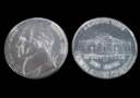 Moneda Five Cents gigante