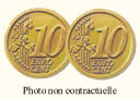 article de magie Coquille 10 cts d'Euro