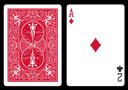 Flash Offer  : BICYCLE Double Index- Ace of Diamonds/2 of Clubs