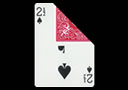 2 and 1/2 of Clubs BICYCLE Card