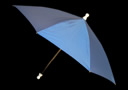 Paraguas Azul de aparición