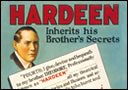 article de magie Carte postale vintage 'Hardeen'