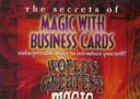 DVD The Secrets of Magic With Business Cards