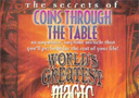 article de magie DVD The Secrets of Coins through the Table