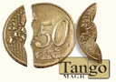 Moneda mordida - 50 cts € (sistema tradiciona