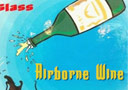 article de magie Airborne Wine Glass (bouteille)