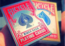 Bicycle card guard red
