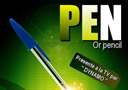 article de magie Pen or pencil