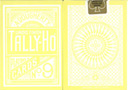 Baraja TALLY-HO Circle Invertida Amarilla