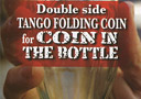 article de magie Folding Coin 50 cts d'euro (Double + DVD)