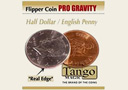 article de magie Flipper Coin ½ Dollar/1 Penny (Pro Elastic) 