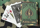 article de magie Jeu Bicycle Tactical Field (Vert/Marron)
