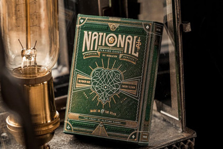 Green National Playing Cards theory 11