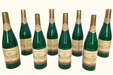 Multiplication de 8 bouteilles de Champagne - tora-magic