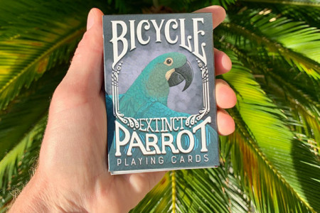 Jeu Bicycle Parrot Extinct Gilded