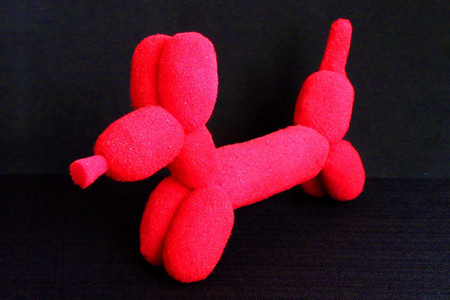 Sponge Balloon Dog - alexander may