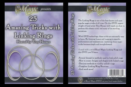 DVD 25 Amazing Tricks with Linking Rings