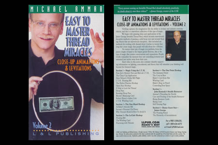Dvd Easy to Master Thread Miracles - Vol.2 - michael ammar