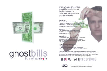 DVD Ghostbills (A. Mayne) - andrew mayne