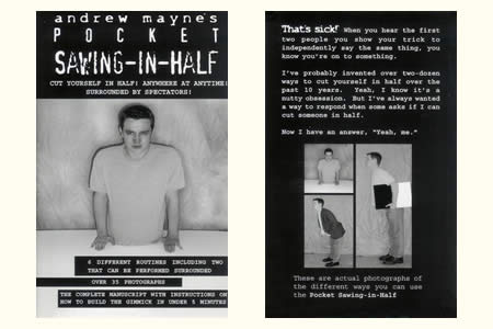Pocket Sawing-in-half (A. Mayne) - andrew mayne