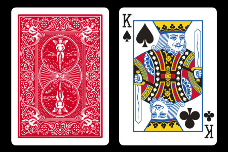 Spades Red King Double Index BICYCLE Card