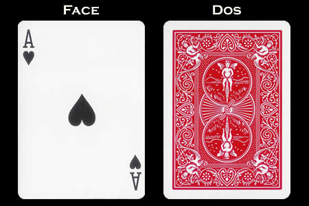 Reverse color Card Ace of Hearts