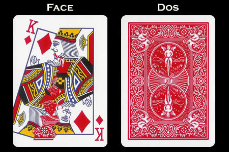 Shattered King of Diamonds BICYCLE Card