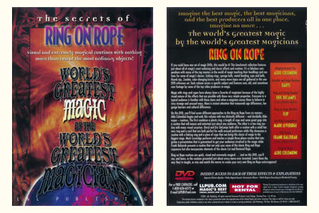DVD The Secrets of Ring on rope