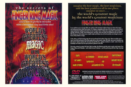 DVD The Secrets of Finger ring magic