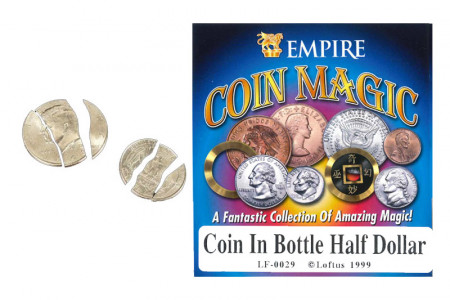 Coin In Bottle Half Dollar