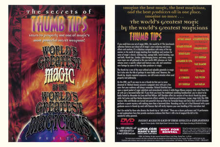 DVD The Secrets of Thumb Tips