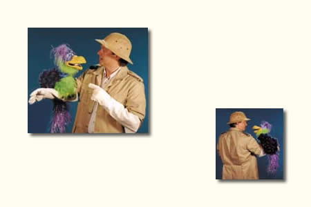 Brazo Perchero para Marioneta (mano izquierda)