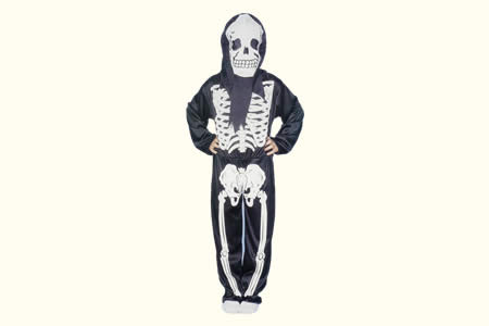 Disfraz de esqueleto para niños