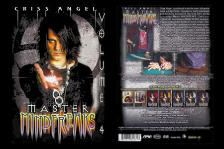 DVD Master Mindfreaks vol.4 (C. Angel) - criss angel