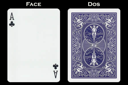 Ace of Clubs Index Only BICYCLE Card
