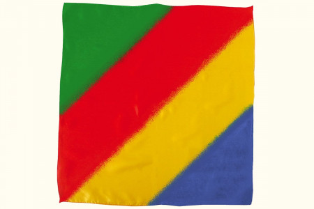 Foulard Multicolore - Diagonale (90 x 90 cm)