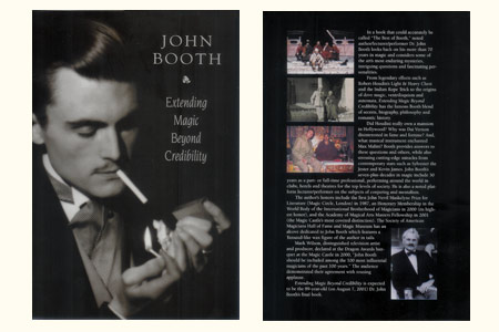 LIBRO Extending Magic Beyond Credibility (J. Booth) - john booth