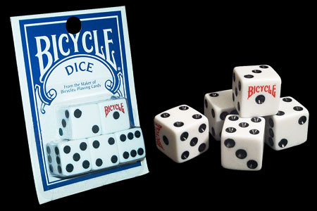 BICYCLE Playing Dices